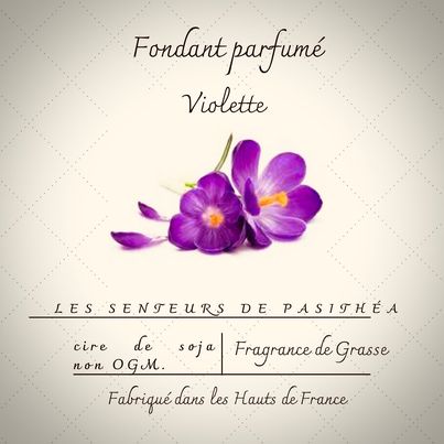 fondant violette