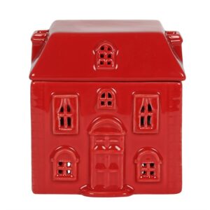 Brûle parfum maison rouge