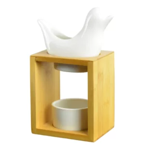 Brûle parfum Birdy blanc