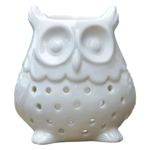 Brûle parfum Hibou blanc