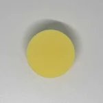 Étiquette du fondant parfumé 'Coucher de soleil' à la cire de soja. L'illustration est une photo d'un coucher de soleil sur la mer, évoquant un parfum chaud, solaire et estival.