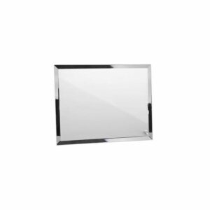 Cadre photo en verre avec contour miroir 23×18cm sublimable