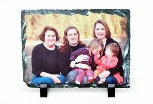 Ardoise photo personnalisable 15×20 cm